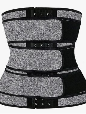Meichoon Waist Trainer- Banded Waist & Tummy Trainer Work-out Belt   Size XL